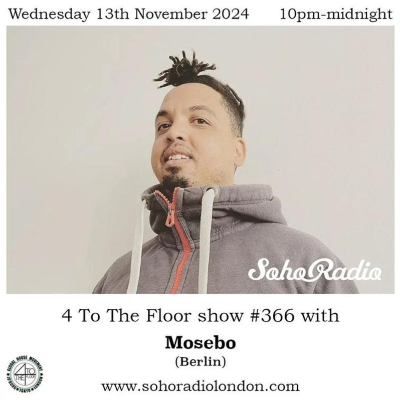 4 to The Floor with Mosebo (13/11/2024)