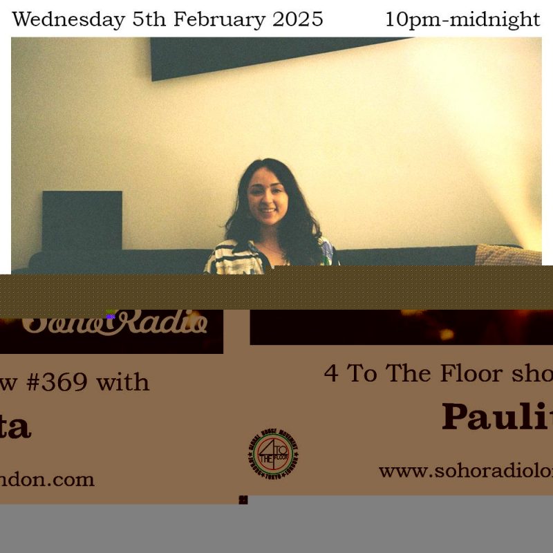 4 To The Floor with Paulita (05/02/2025)