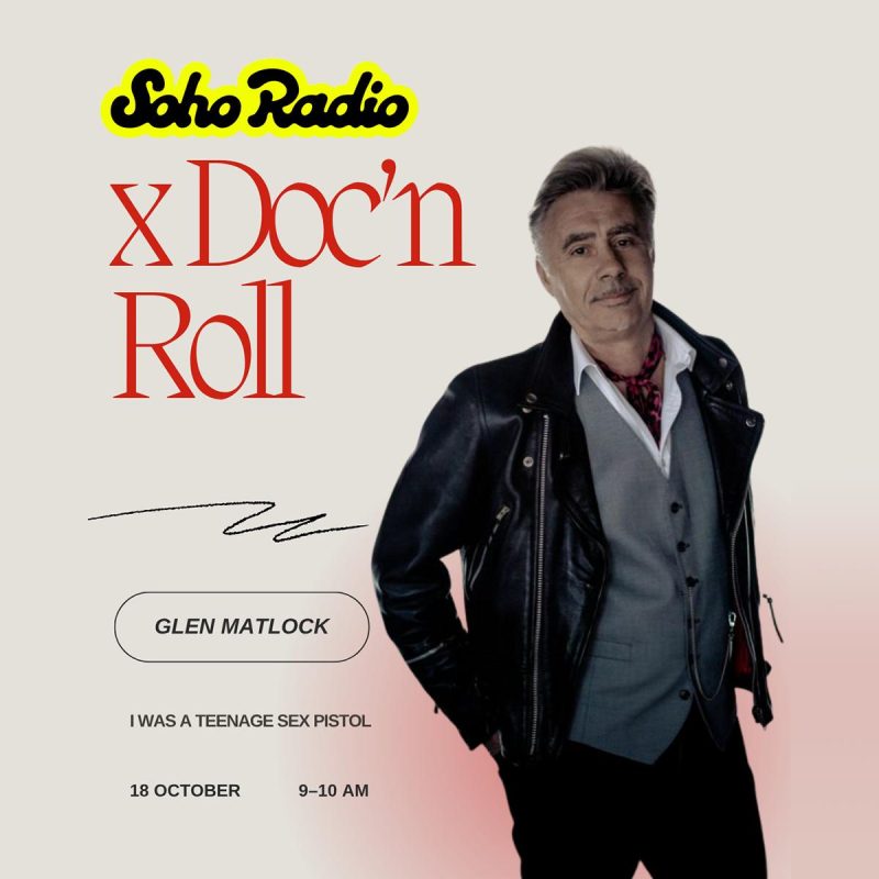 Doc ‘N Roll feat. Glen Matlock (18/10/2025)