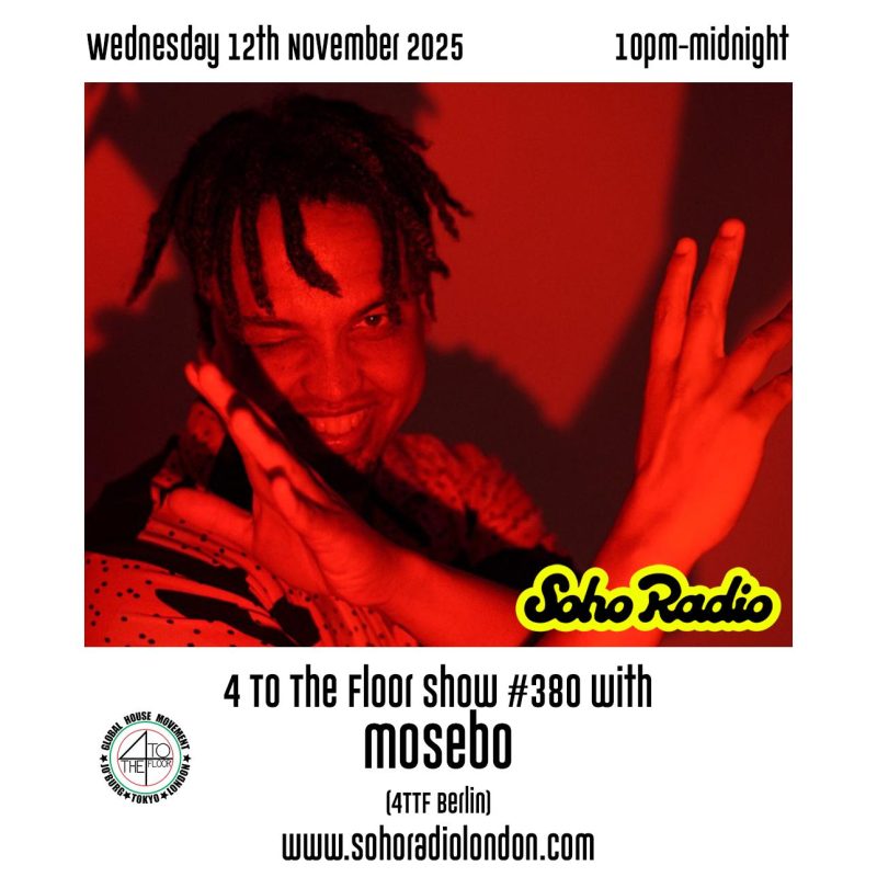 4 To The Floor with Mosebo (12/11/2025)