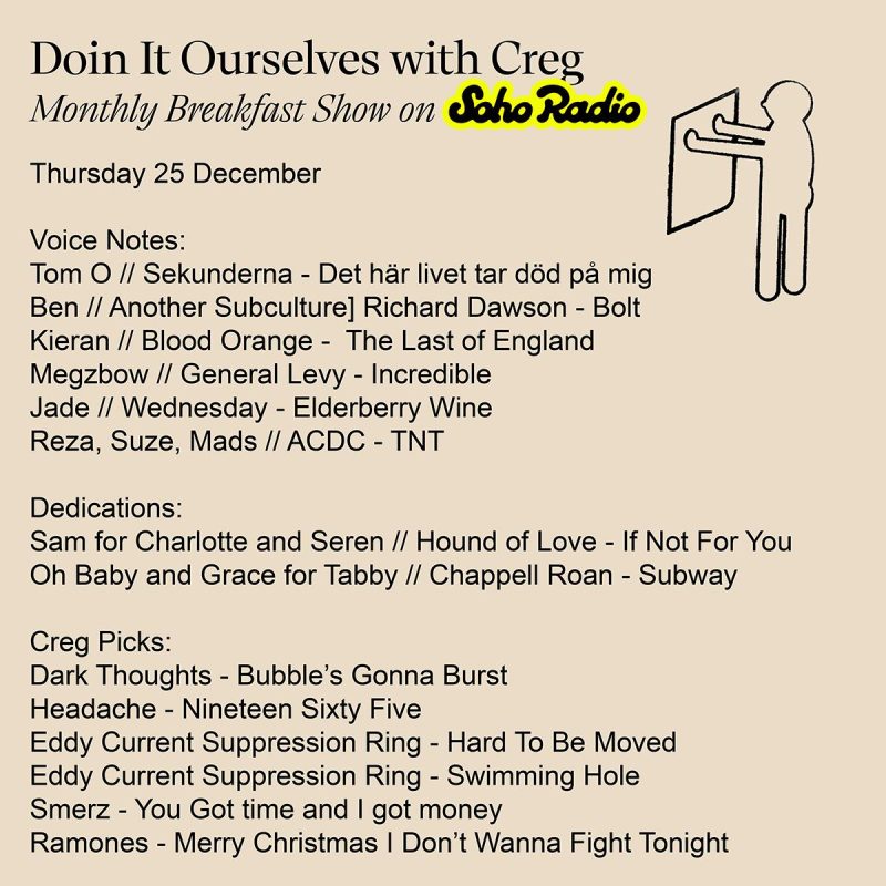 Doin’ It Ourselves (25/12/2025)