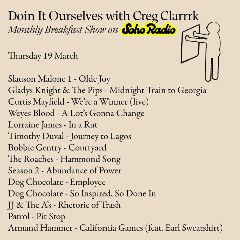 Doin’ It Ourselves (19/03/2026)