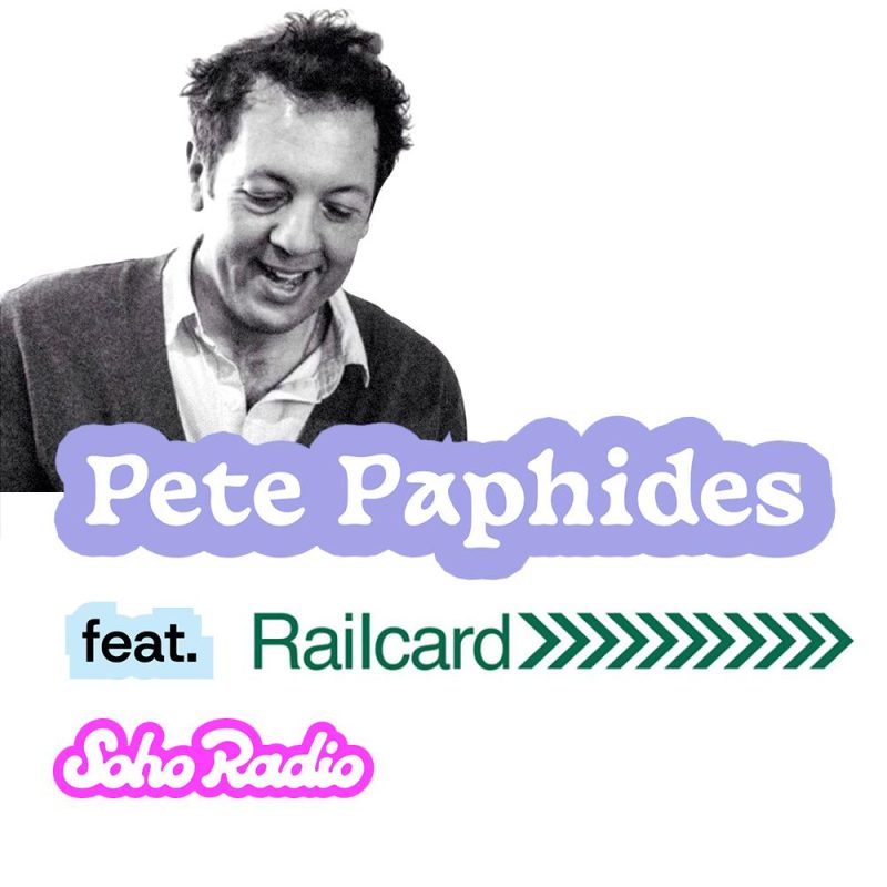 Pete Paphides with Railcard (15/06/2026)
